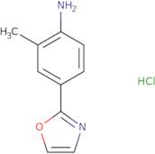 2-Methyl-4-(1,3-oxazol-2-yl)aniline hydrochloride