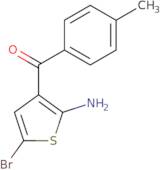 5-Bromo-3-(4-methylbenzoyl)thiophen-2-amine