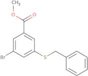 Methyl 3-(benzylsulfanyl)-5-bromobenzoate