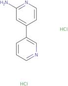4-(Pyridin-3-yl)pyridin-2-amine dihydrochloride
