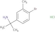 2-(4-Bromo-3-methylphenyl)propan-2-amine hydrochloride