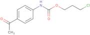 3-Chloropropyl N-(4-acetylphenyl)carbamate