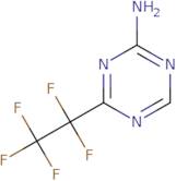 4-(Pentafluoroethyl)-1,3,5-triazin-2-amine