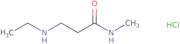 3-(Ethylamino)-N-methylpropanamide hydrochloride