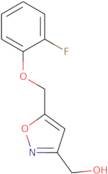 [5-(2-Fluorophenoxymethyl)-1,2-oxazol-3-yl]methanol