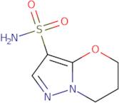 5H,6H,7H-Pyrazolo[3,2-b][1,3]oxazine-3-sulfonamide