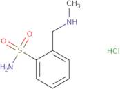 2-[(Methylamino)methyl]benzene-1-sulfonamide hydrochloride