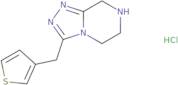 3-(Thiophen-3-ylmethyl)-5H,6H,7H,8H-[1,2,4]triazolo[4,3-a]pyrazine hydrochloride