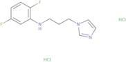 2,5-Difluoro-N-[3-(1H-imidazol-1-yl)propyl]aniline dihydrochloride