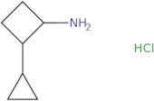 2-Cyclopropylcyclobutanamine hydrochloride