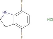 4,7-Difluoro-2,3-dihydro-1H-indole hydrochloride