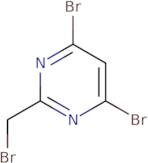 4,6-Dibromo-2-(bromomethyl)pyrimidine