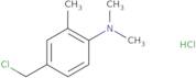 4-(Chloromethyl)-N,N,2-trimethylaniline hydrochloride