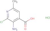 3-Amino-2-chloro-6-methylpyridine-4-carboxylic acid hydrochloride