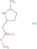 Methyl 2-(5-methylpyrrolidin-2-yl)acetate hydrochloride