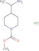 Methyl 4-(1-aminoethyl)piperidine-1-carboxylate hydrochloride