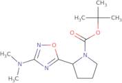 tert-Butyl 2-[3-(dimethylamino)-1,2,4-oxadiazol-5-yl]pyrrolidine-1-carboxylate