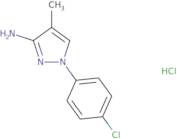 1-(4-Chlorophenyl)-4-methyl-1H-pyrazol-3-amine hydrochloride