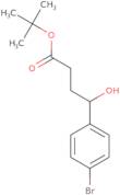 tert-Butyl 4-(4-bromophenyl)-4-hydroxybutanoate