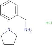 [2-(Pyrrolidin-1-yl)phenyl]methanamine hydrochloride