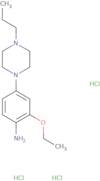 2-Ethoxy-4-(4-propylpiperazin-1-yl)aniline trihydrochloride