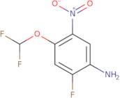 4-(Difluoromethoxy)-2-fluoro-5-nitroaniline