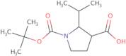 1-[(tert-Butoxy)carbonyl]-2-(propan-2-yl)pyrrolidine-3-carboxylic acid