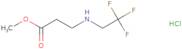 Methyl 3-[(2,2,2-trifluoroethyl)amino]propanoate hydrochloride