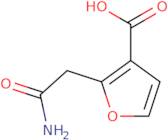 2-(Carbamoylmethyl)furan-3-carboxylic acid