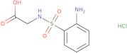 2-(2-Aminobenzenesulfonamido)acetic acid hydrochloride