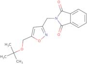 2-({5-[(tert-Butoxy)methyl]-1,2-oxazol-3-yl}methyl)-2,3-dihydro-1H-isoindole-1,3-dione