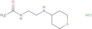 N-{2-[(Thian-4-yl)amino]ethyl}acetamide hydrochloride