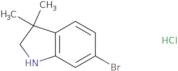 6-Bromo-3,3-dimethyl-2,3-dihydro-1H-indole hydrochloride