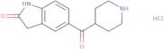 5-(Piperidine-4-carbonyl)-2,3-dihydro-1H-indol-2-one hydrochloride