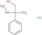 2-(Methylamino)-2-phenylpropan-1-ol hydrochloride