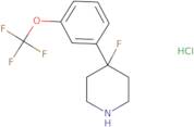4-Fluoro-4-[3-(trifluoromethoxy)phenyl]piperidine hydrochloride