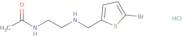 N-(2-{[(5-Bromothiophen-2-yl)methyl]amino}ethyl)acetamide hydrochloride