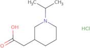 2-[1-(Propan-2-yl)piperidin-3-yl]acetic acid hydrochloride