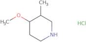 4-methoxy-3-methylpiperidine hydrochloride