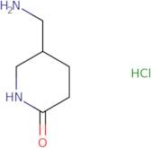 5-(Aminomethyl)piperidin-2-one hydrochloride