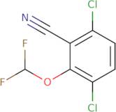 3,6-Dichloro-2-(difluoromethoxy)benzonitrile