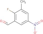 2-Fluoro-3-methyl-5-nitrobenzaldehyde