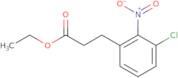 Ethyl 3-(3-chloro-2-nitrophenyl)propanoate