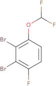 1,2-Dibromo-3-difluoromethoxy-6-fluorobenzene