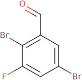 2,5-Dibromo-3-fluorobenzaldehyde