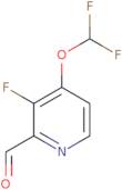 4-Difluoromethoxy-3-fluoro-2-formylpyridine