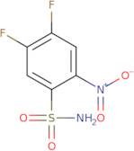 4,5-Difluoro-2-nitrobenzene-1-sulfonamide