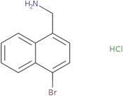 (4-Bromonaphthalen-1-yl)methanamine hydrochloride