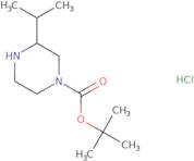 tert-Butyl 3-isopropylpiperazine-1-carboxylate hydrochloride