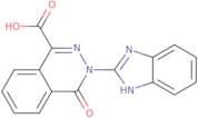 3-(1H-Benzo[D]imidazol-2-yl)-4-oxo-3,4-dihydrophthalazine-1-carboxylic acid